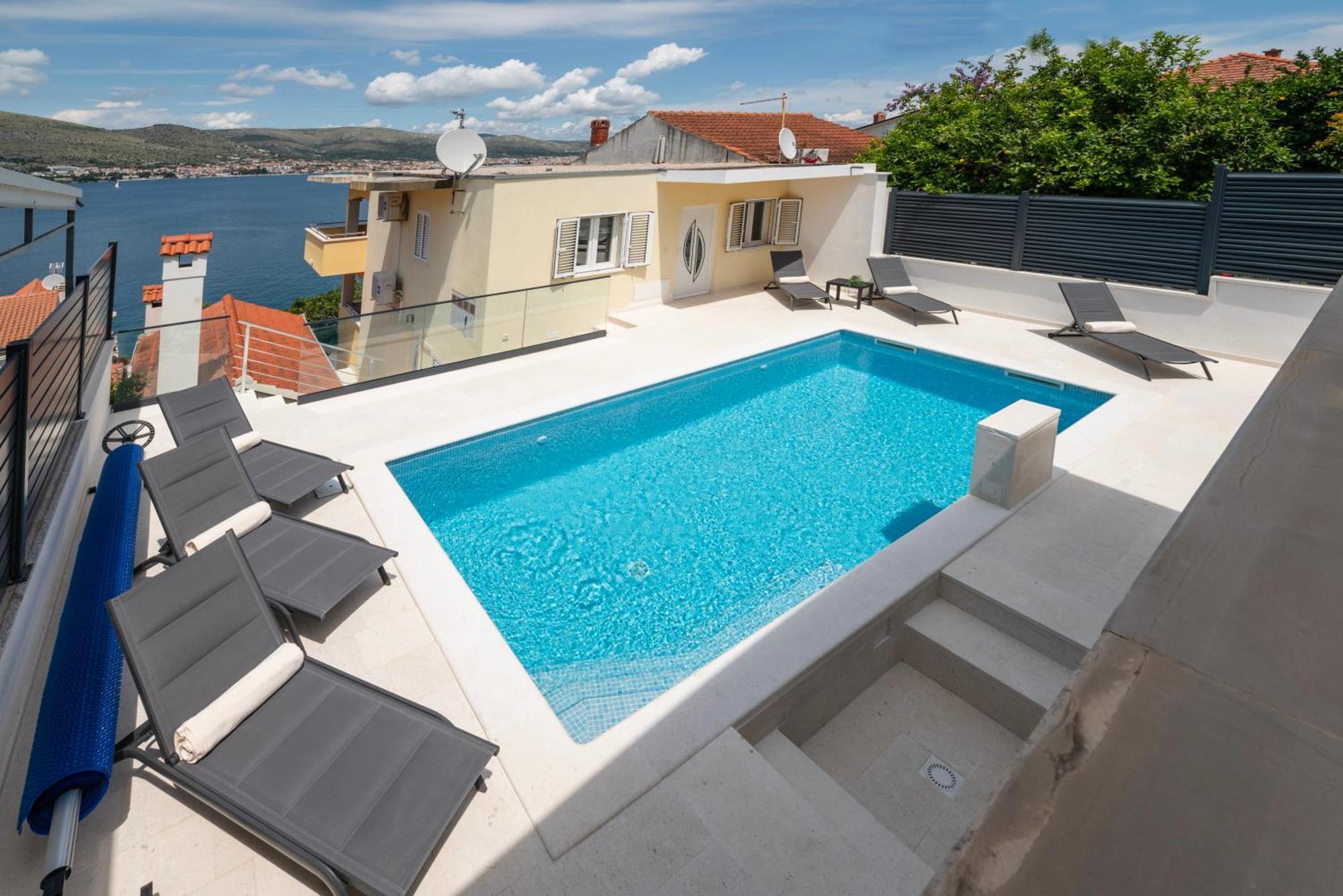 Lavanda Residence With Heated Pool Trogir Split Donji Okrug  Exteriör bild