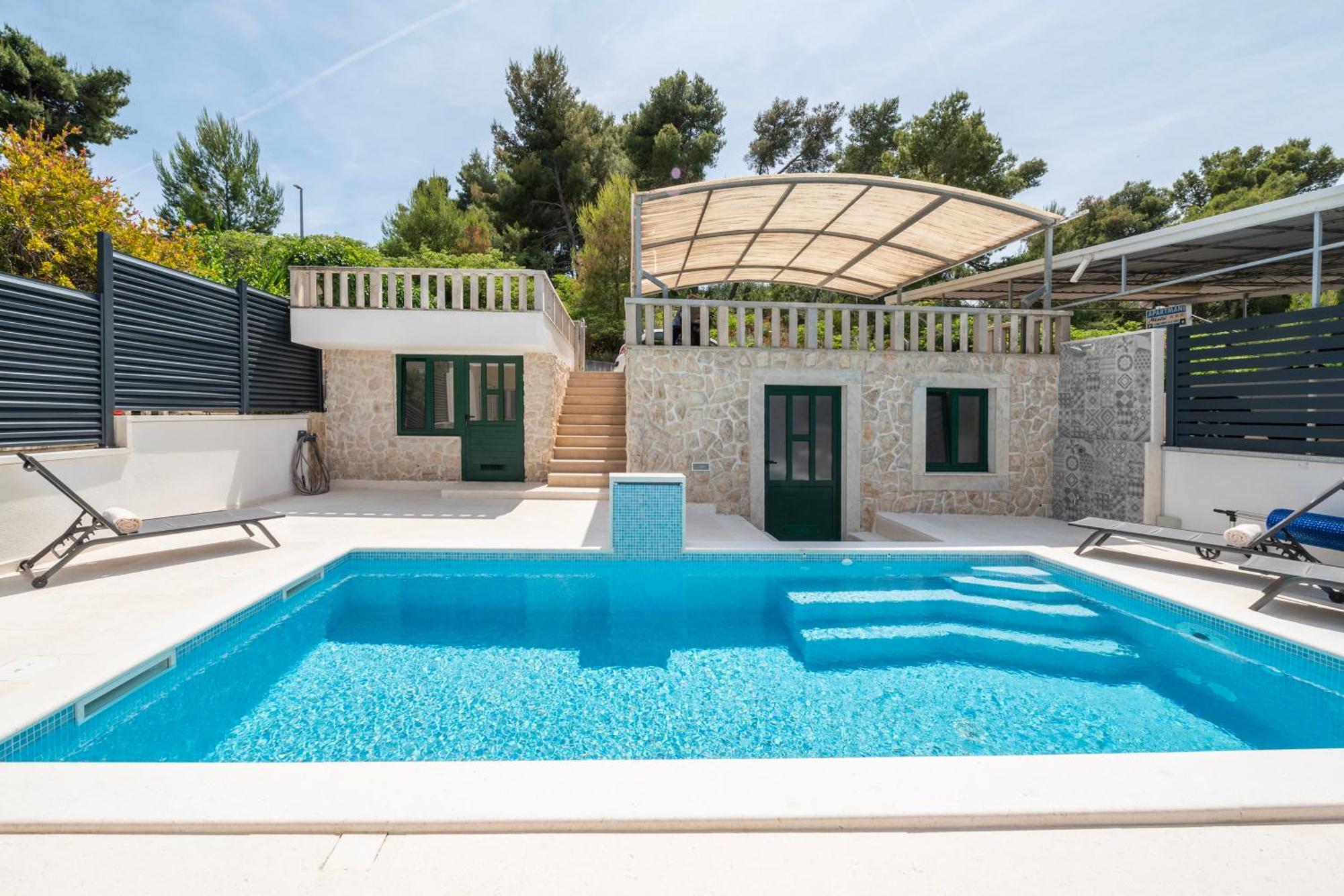 Lavanda Residence With Heated Pool Trogir Split Donji Okrug  Exteriör bild